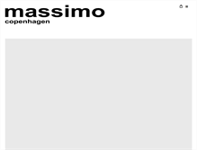 Tablet Screenshot of massimo.dk