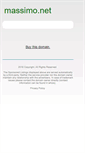 Mobile Screenshot of massimo.net